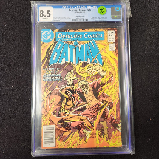 Detective Comics Slab #523 (1983)