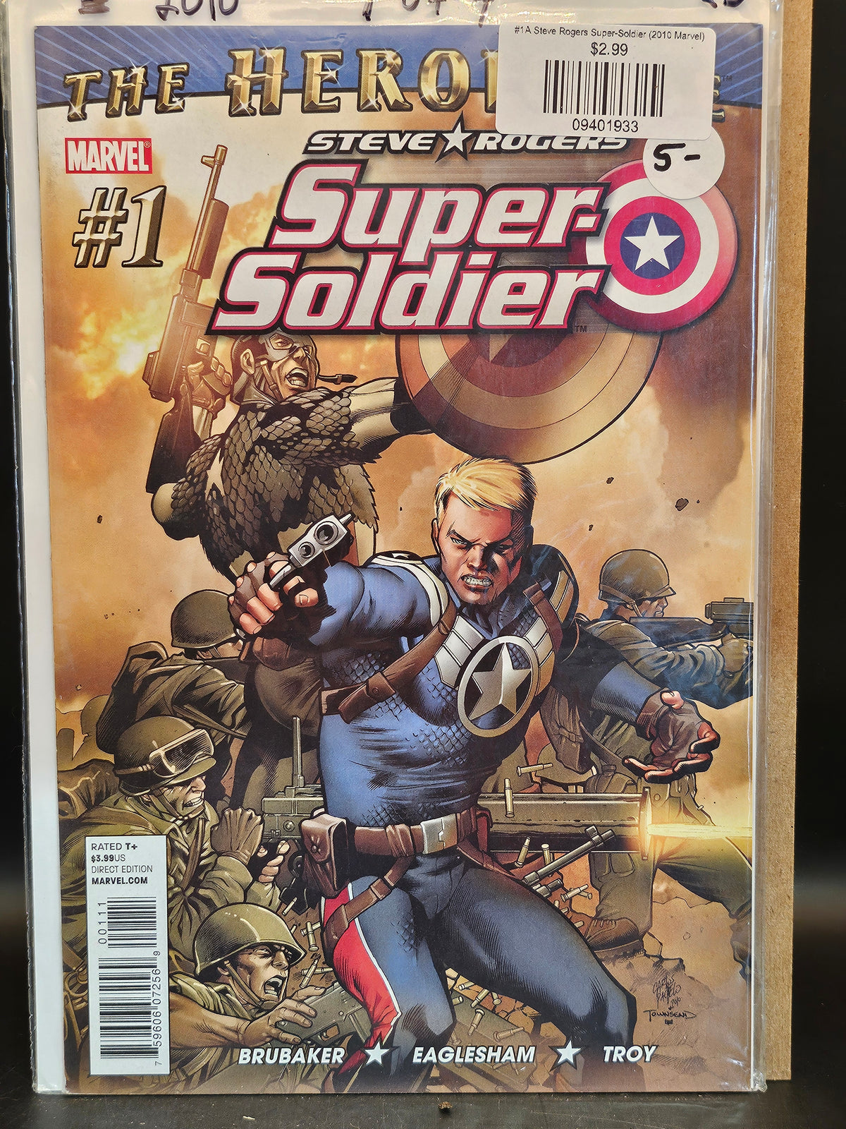 #1A Steve Rogers Super-Soldier (2010 Marvel)