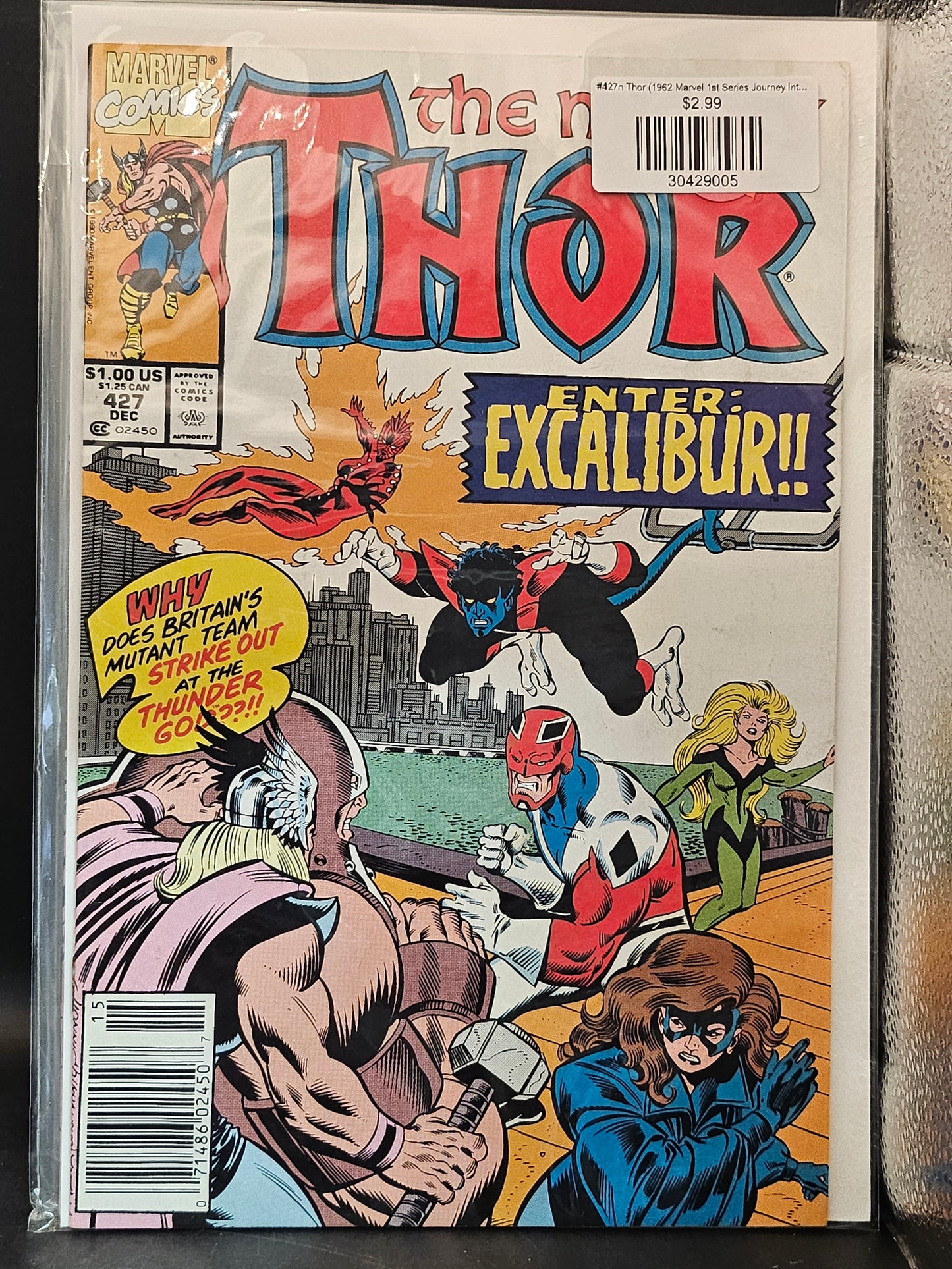 #427n Thor (1962 Marvel 1st Series Journey Into Mystery)