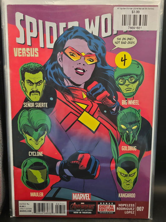 #7 Spider-Woman (2014 Marvel 5th Series)