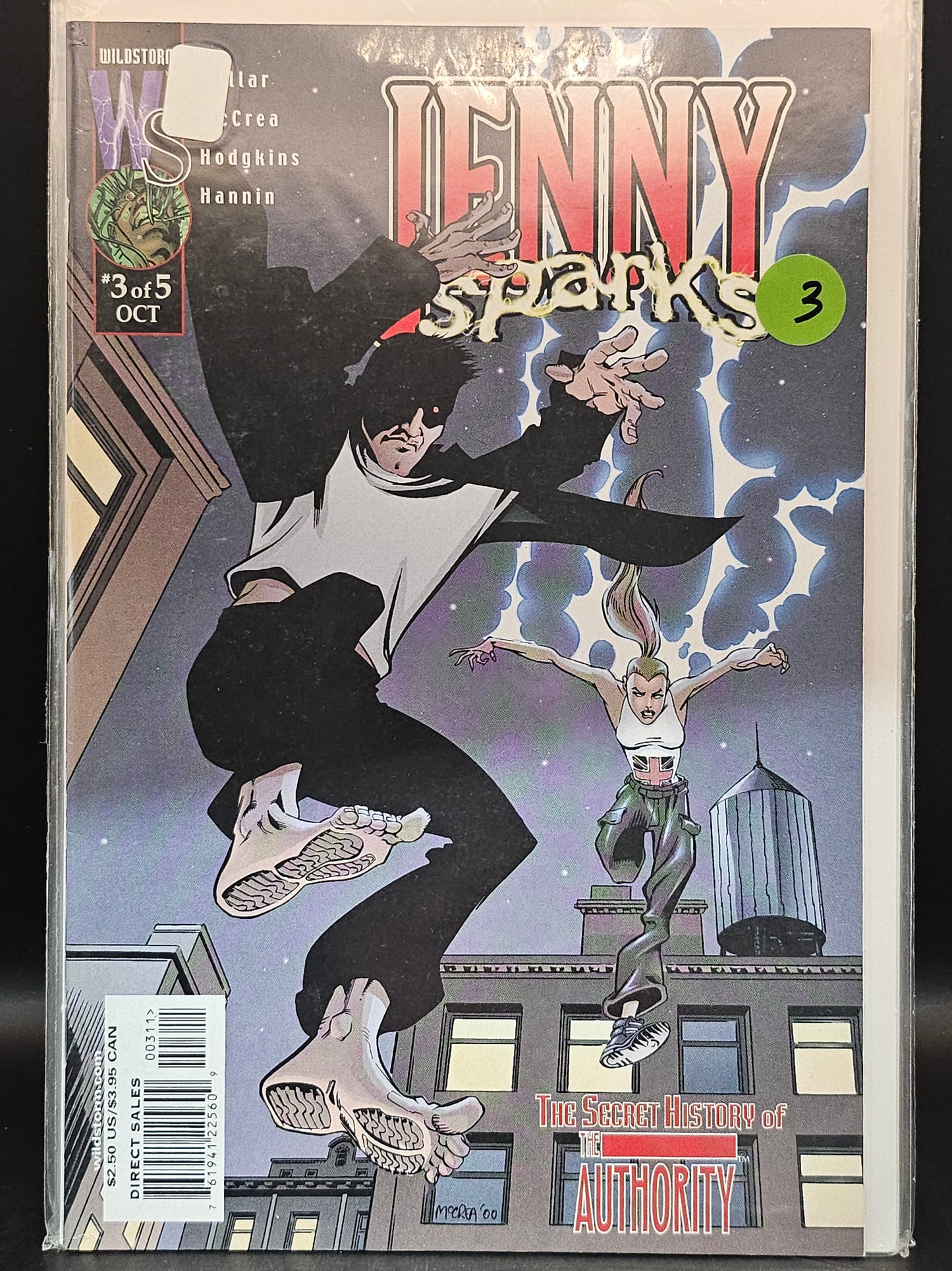 #1-5 Jenny Sparks Secret History of the Authority (2000) #1-5
