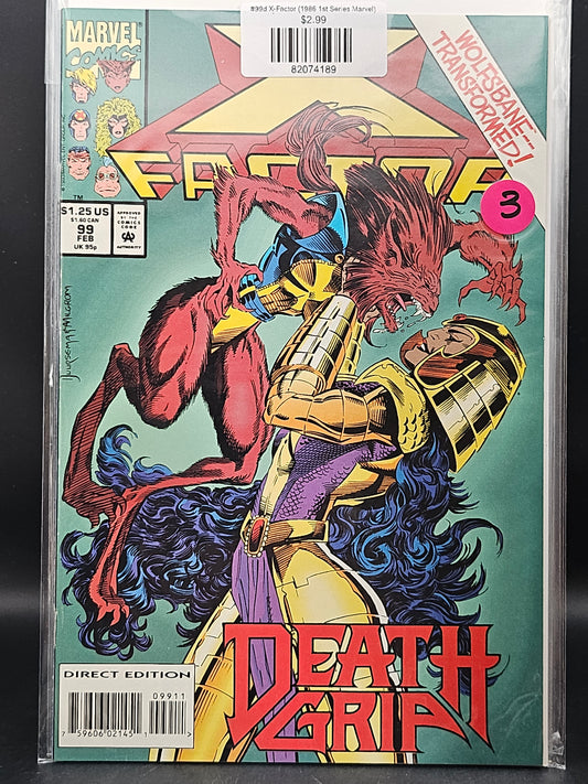 #99d X-Factor (1986 1st Series Marvel)