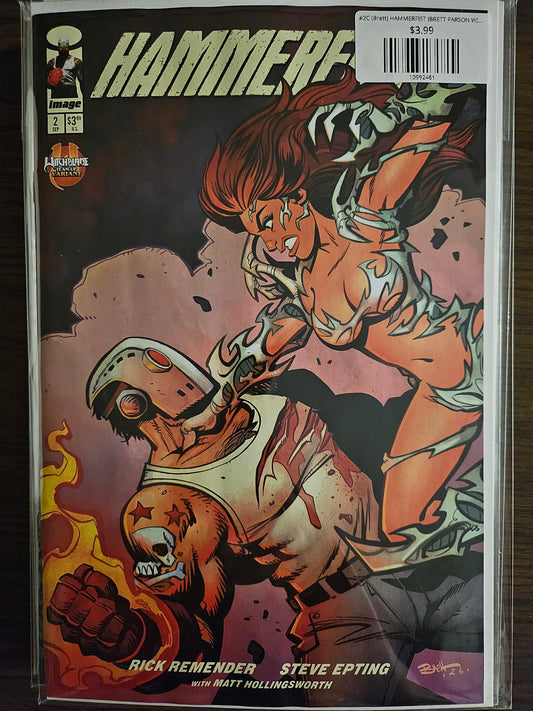 #2C (Brett) HAMMERFIST (BRETT PARSON WITCHBLADE TEAM UP VAR MR)