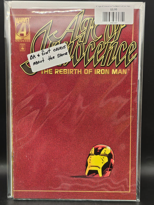 #1 Age of Innocence The Rebirth of Iron Man (1996)