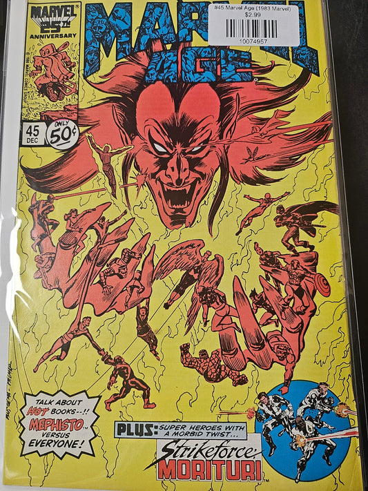 #45 Marvel Age (1983 Marvel)