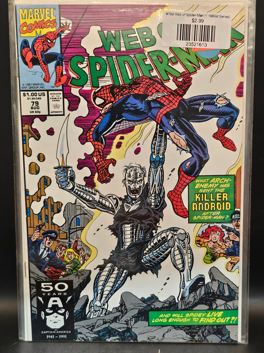 #79d Web of Spider-Man (1985 1st Series)