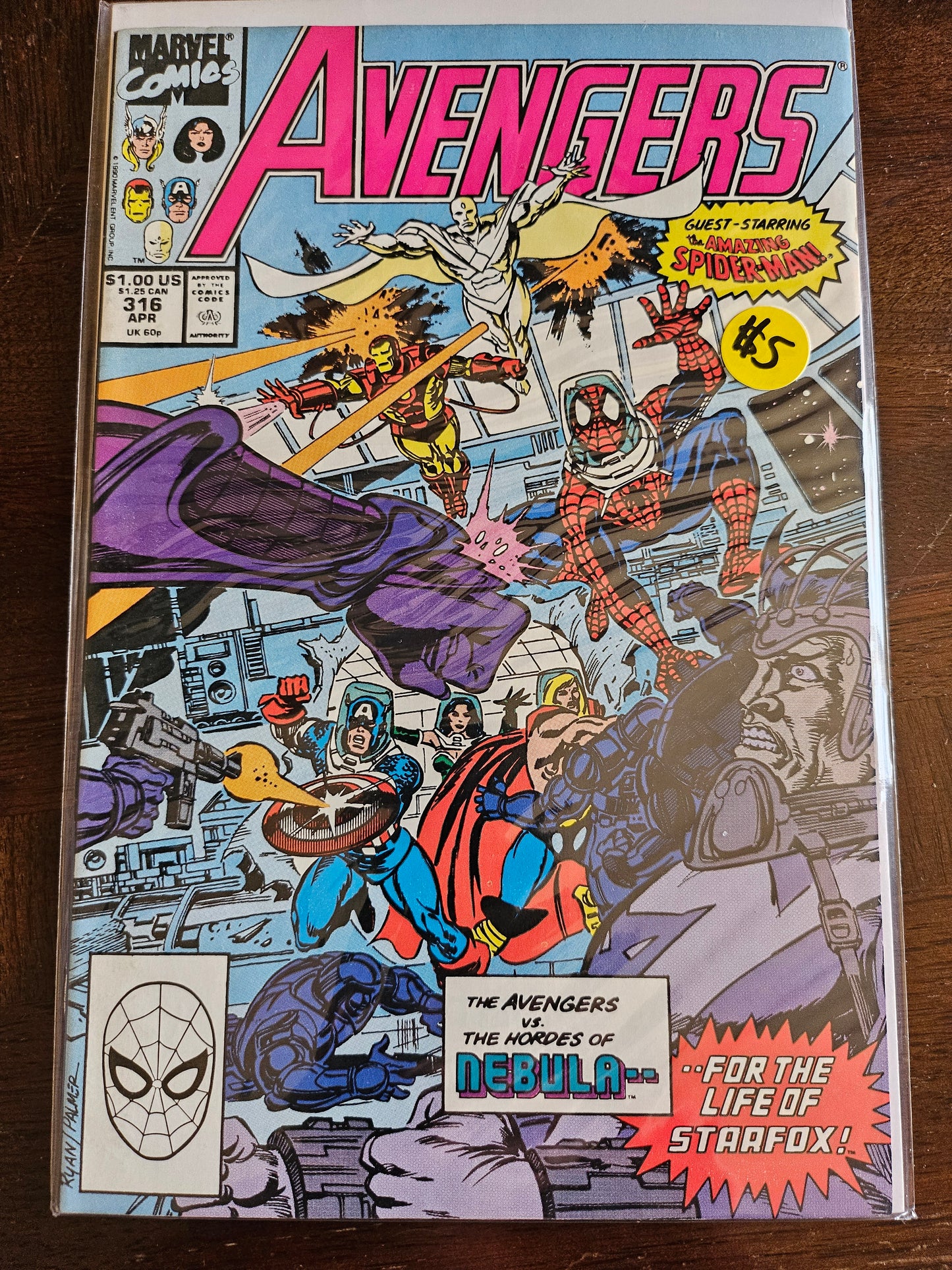 Avengers – Marvel Comics – (1963–1999) – Volume 1 – #316