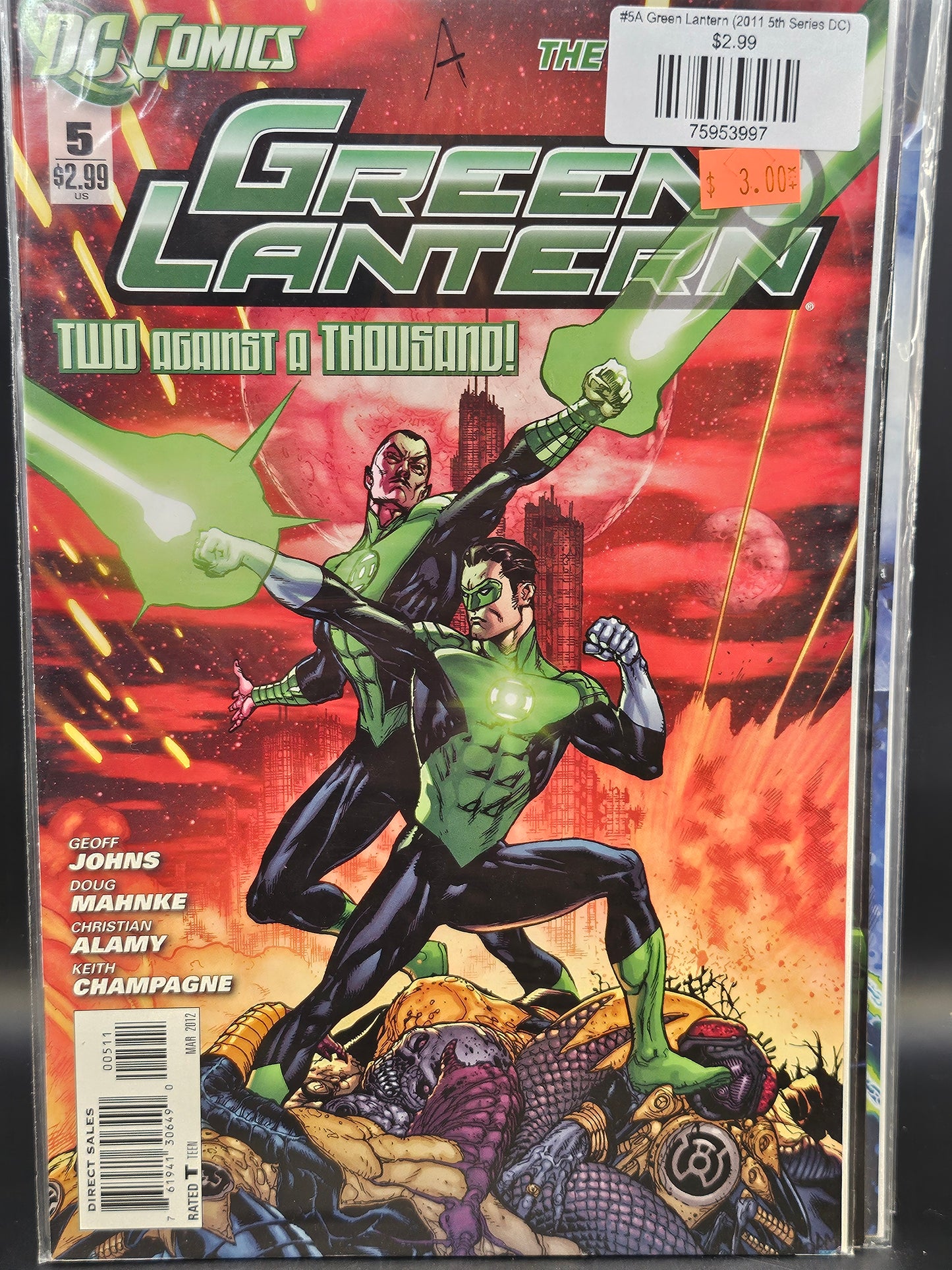 #5A Green Lantern (2011 5th Series DC)