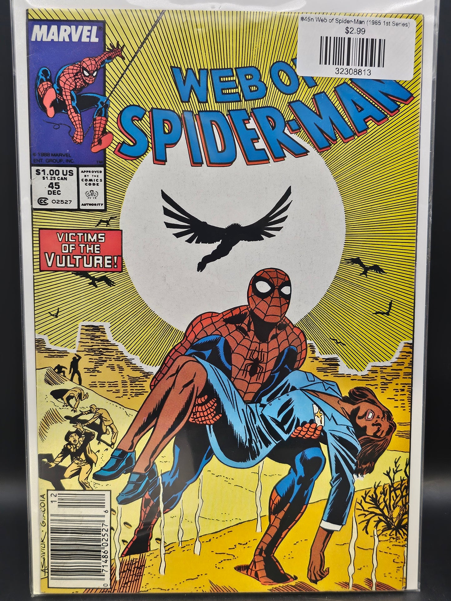 #45n Web of Spider-Man (1985 1st Series)