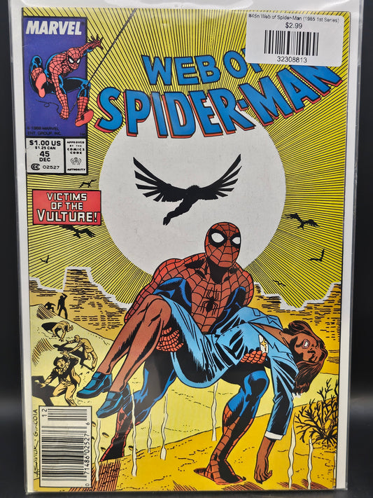 #45n Web of Spider-Man (1985 1st Series)