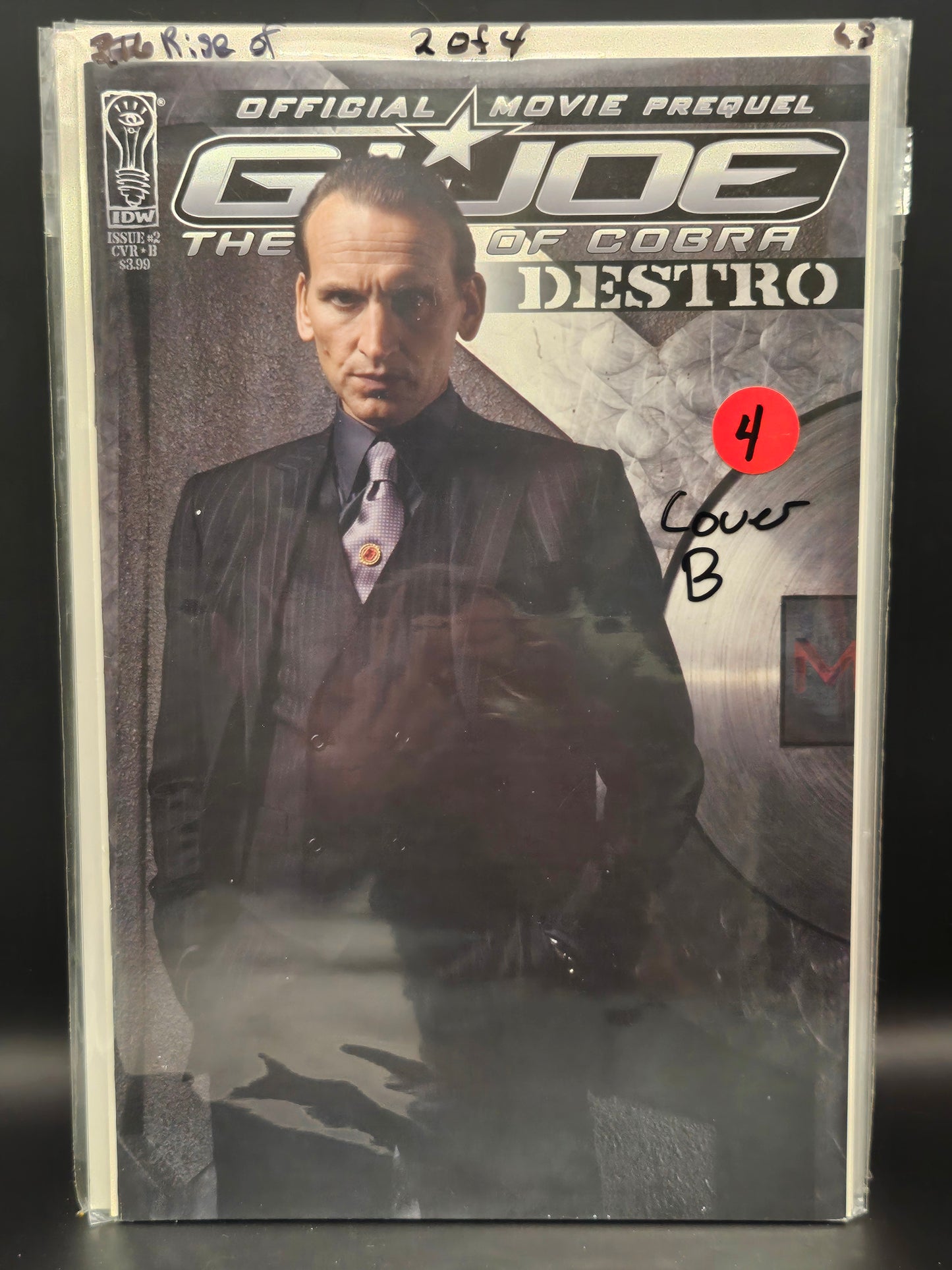 #2 Cover B - GI Joe Movie Prequel (2009 IDW)