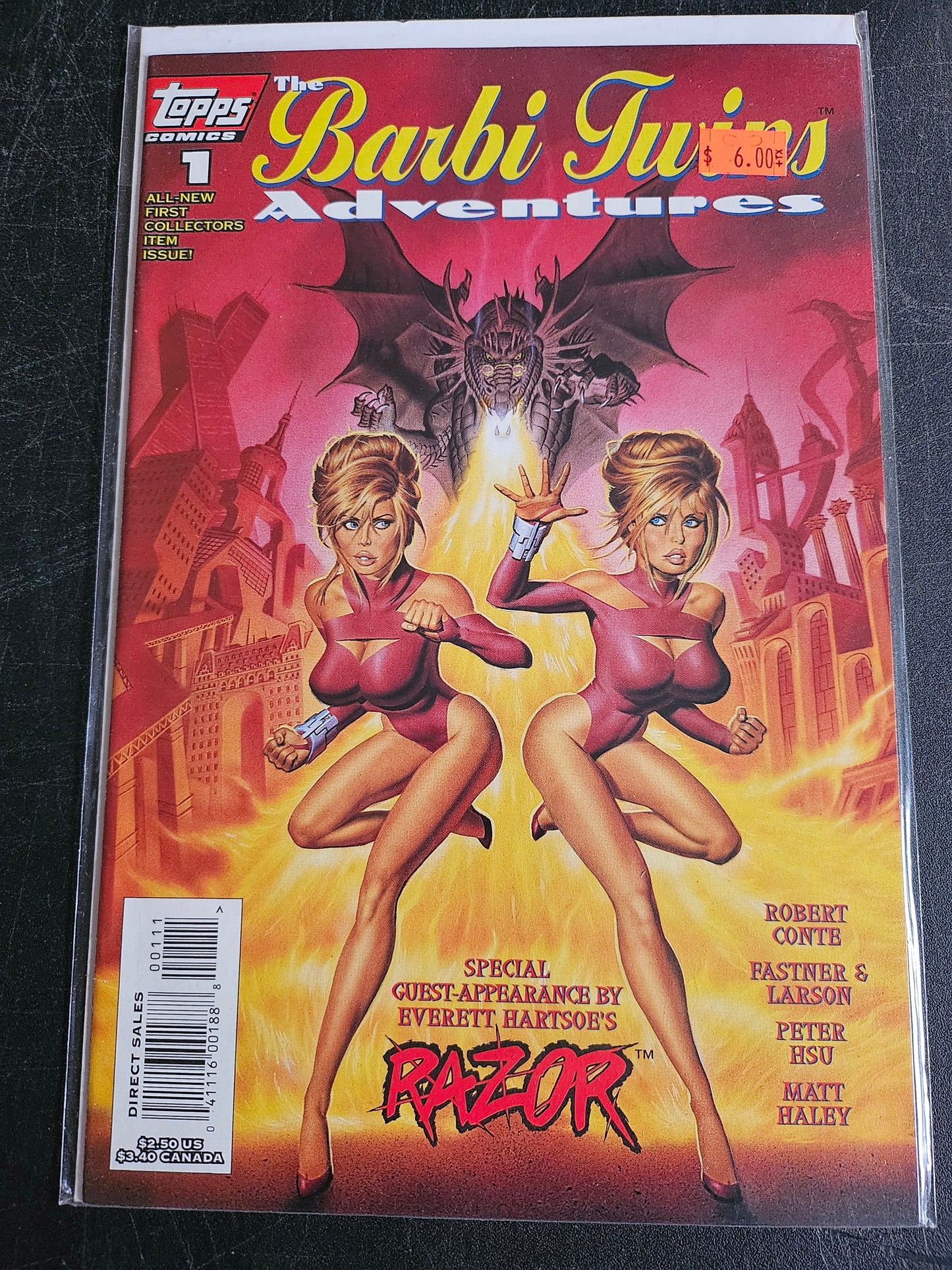 The Barbi Twins Adventures – Topps Comics – (1995) – Volume 1 – #1 – ONE SHOT - Cover A and Cover B