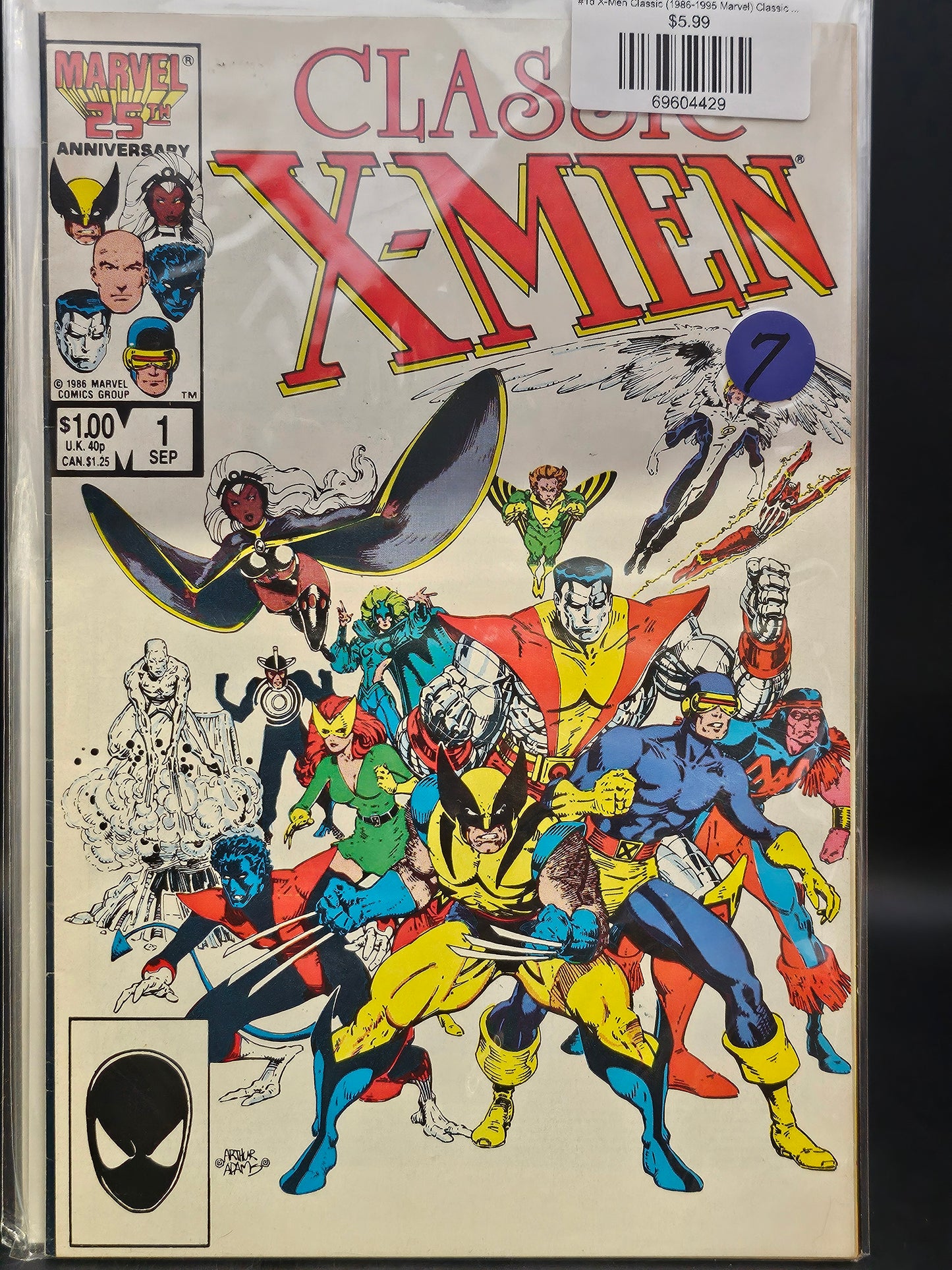#1d X-Men Classic (1986-1995 Marvel) Classic X-Men