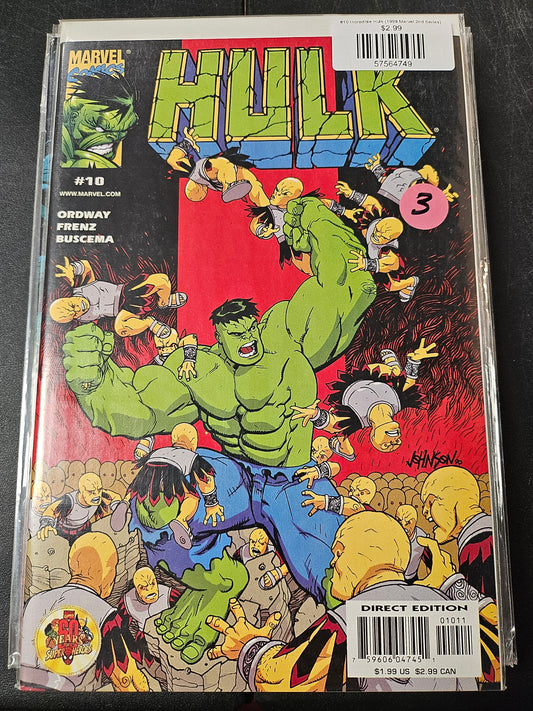 #10 Incredible Hulk (1999 Marvel 2nd Series)