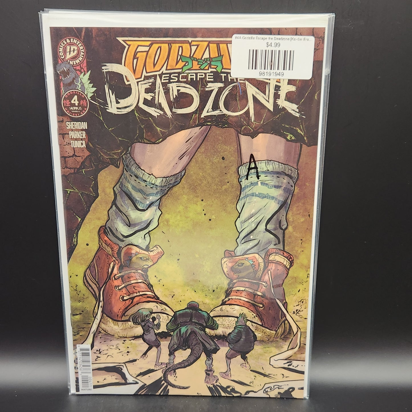 #4A Godzilla Escape the Deadzone [Kai-Sei Era] (2025 IDW)