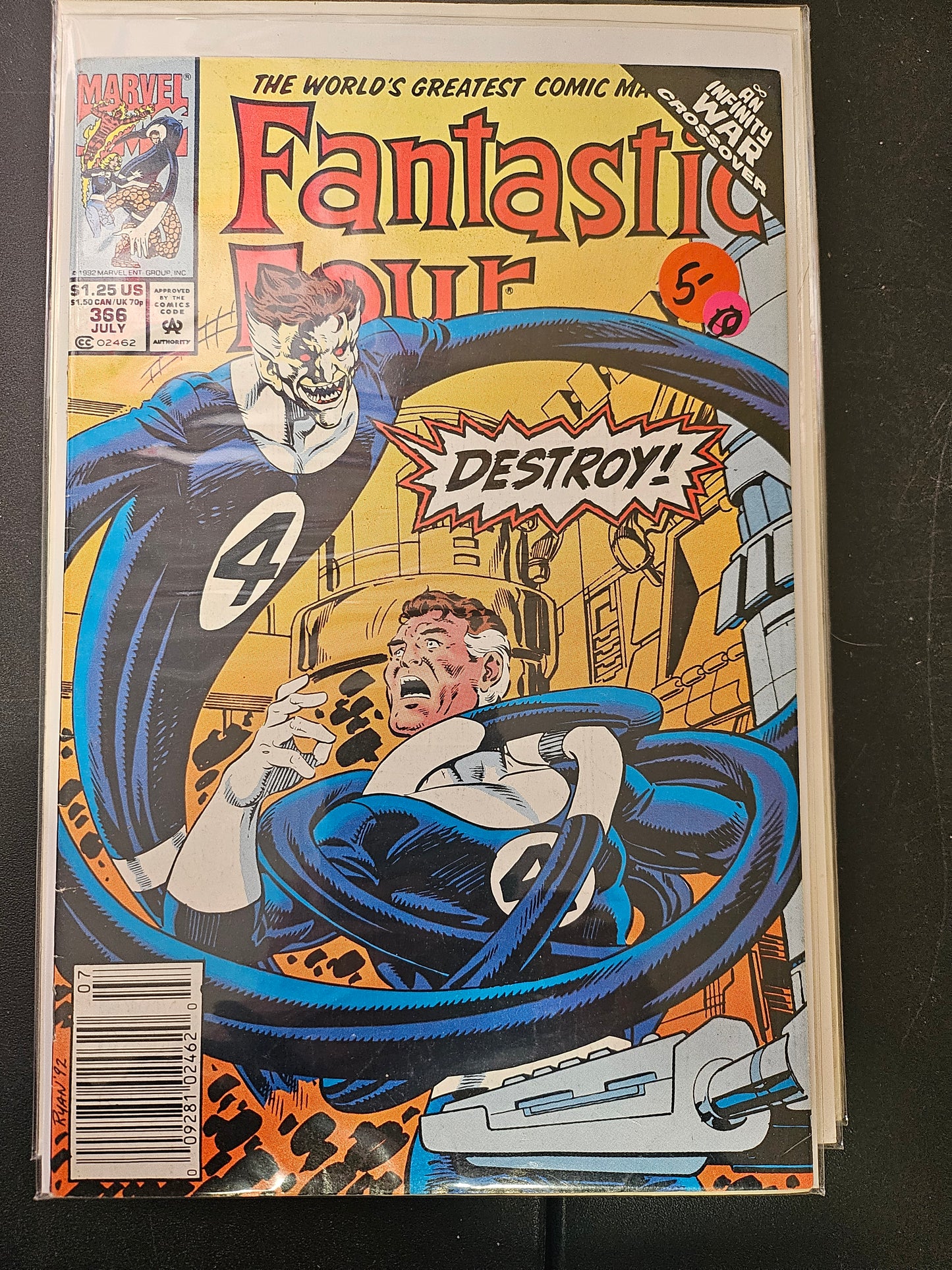 102.121 Fantastic Four – #366