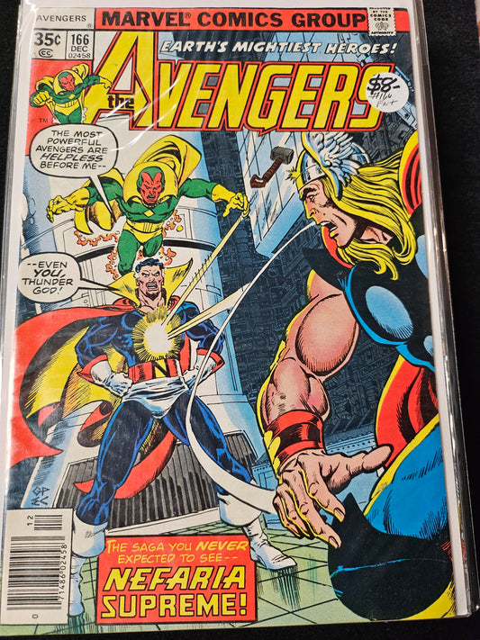 Avengers – Marvel Comics – (1963–1999) – Volume 1 – #166