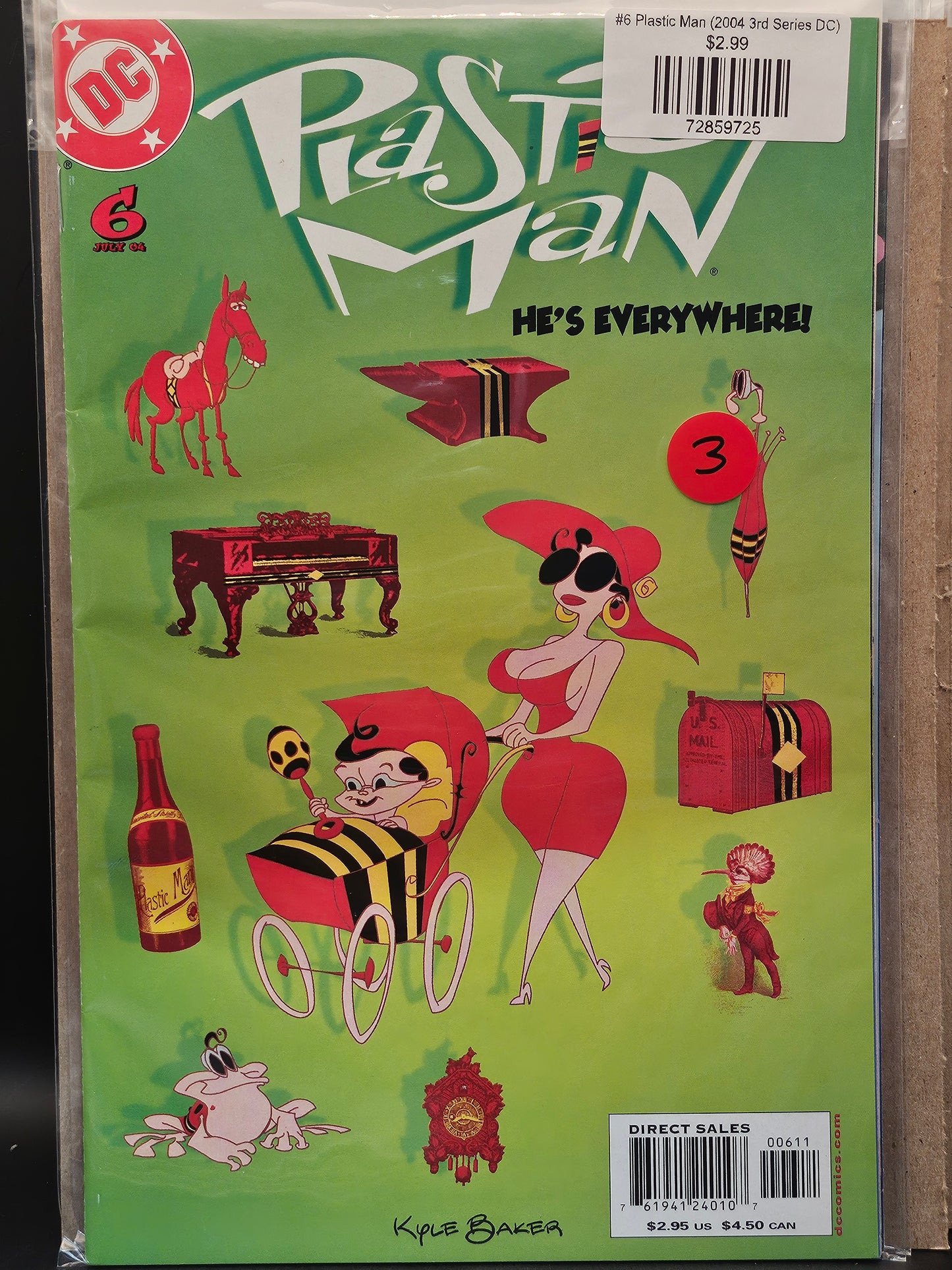 #6 Plastic Man (2004 3rd Series DC)