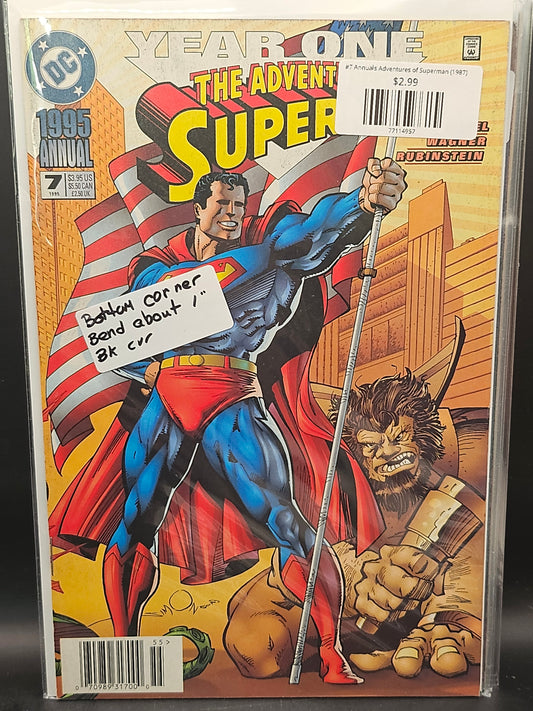#7 Annuals Adventures of Superman (1987)