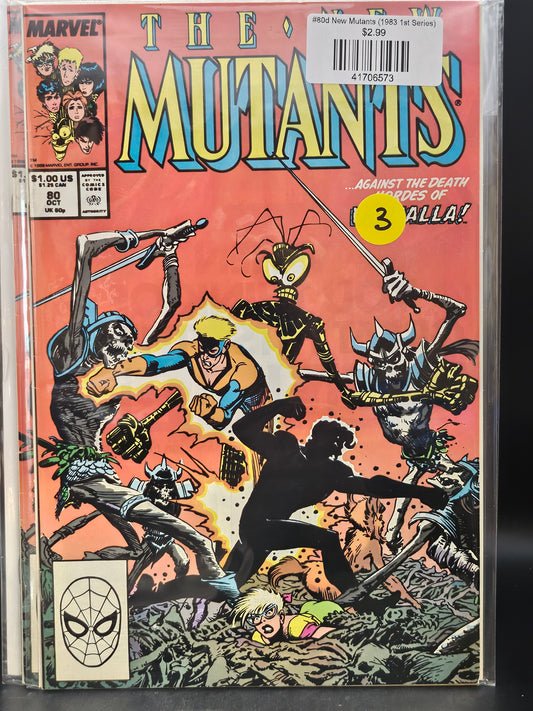 #80d New Mutants (1983 1st Series)