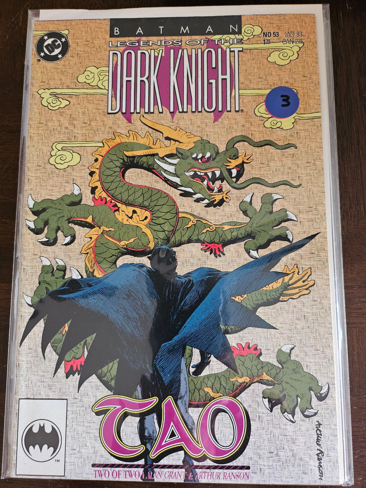 Batman: Legends of the Dark Knight – DC Comics – 1989–2007 – Volume 1 – #53