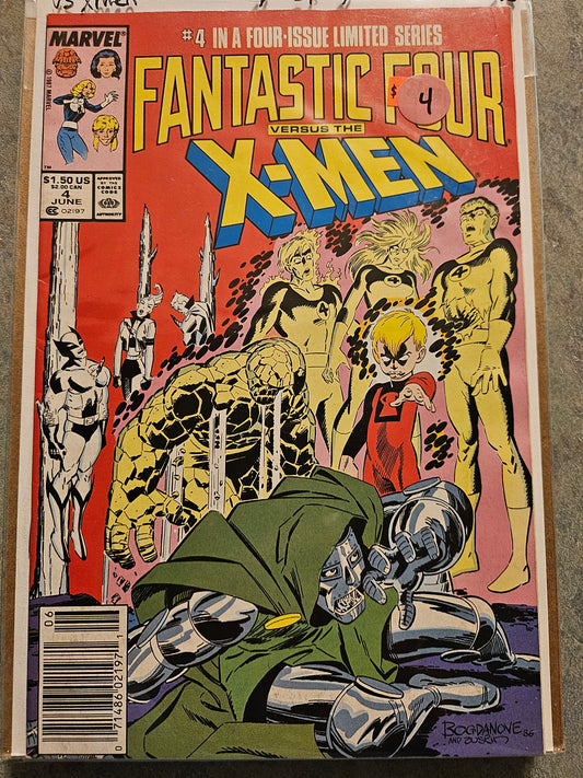 100.113 Fantastic Four – #3 of 4 – LS – vs. X-Men