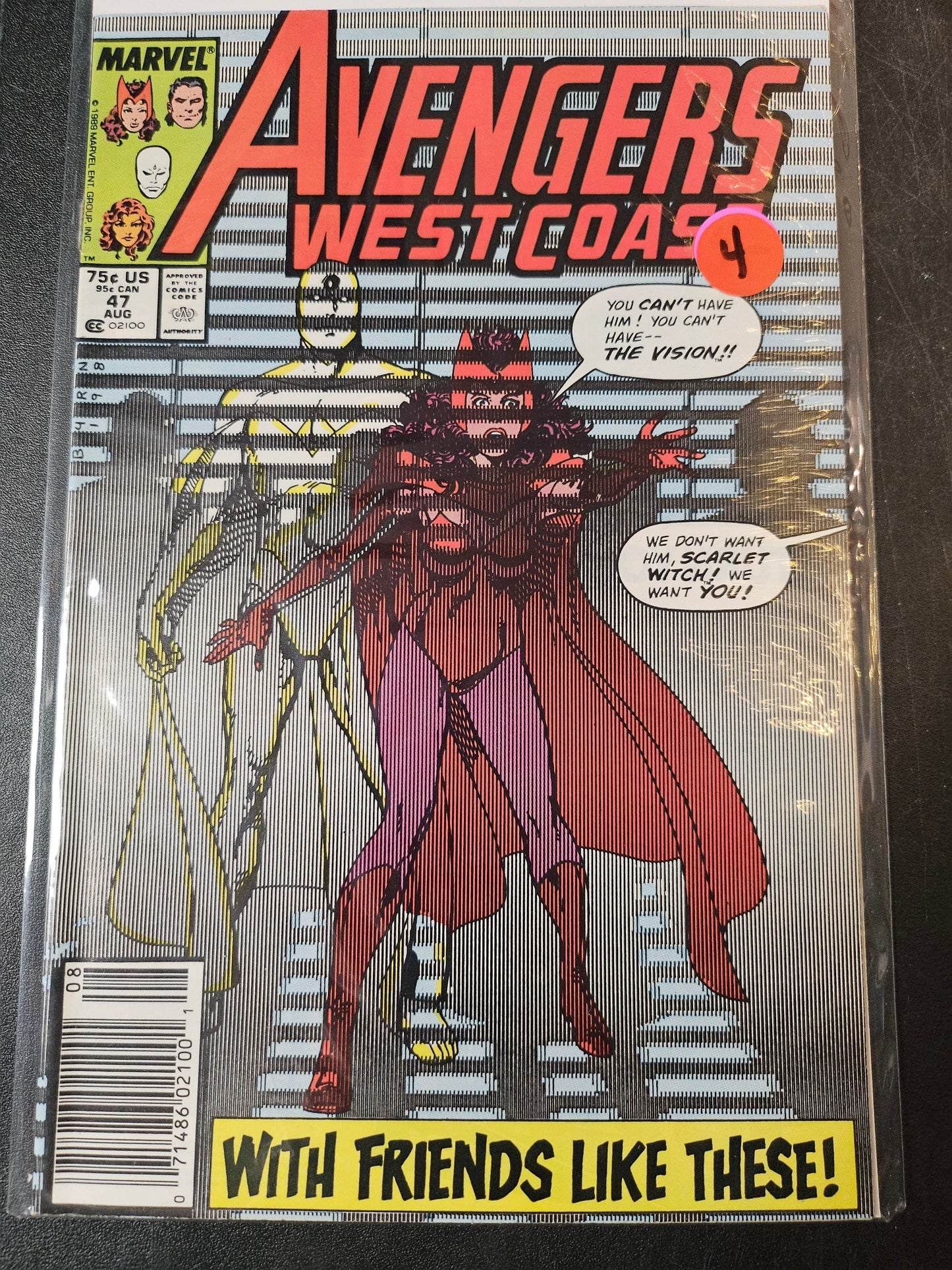 West Coast Avengers – Marvel Comics – (1985–1989) – Volume 2 – #47