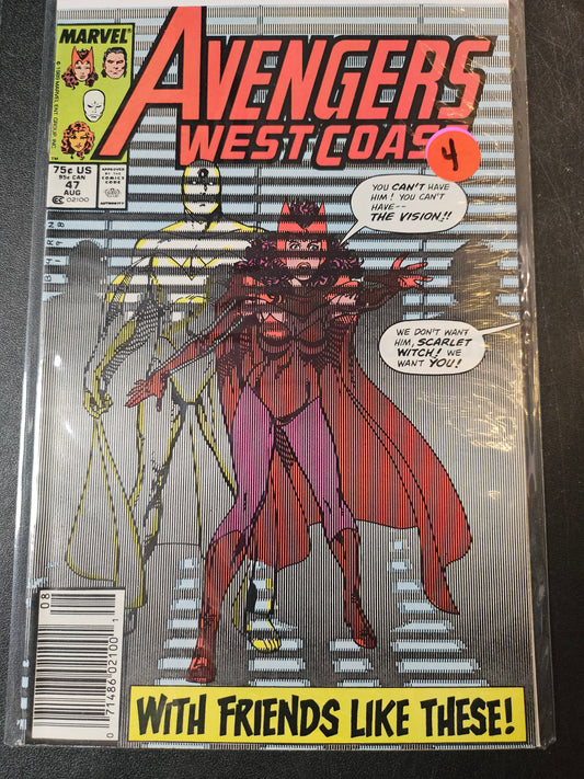 West Coast Avengers – Marvel Comics – (1985–1989) – Volume 2 – #47