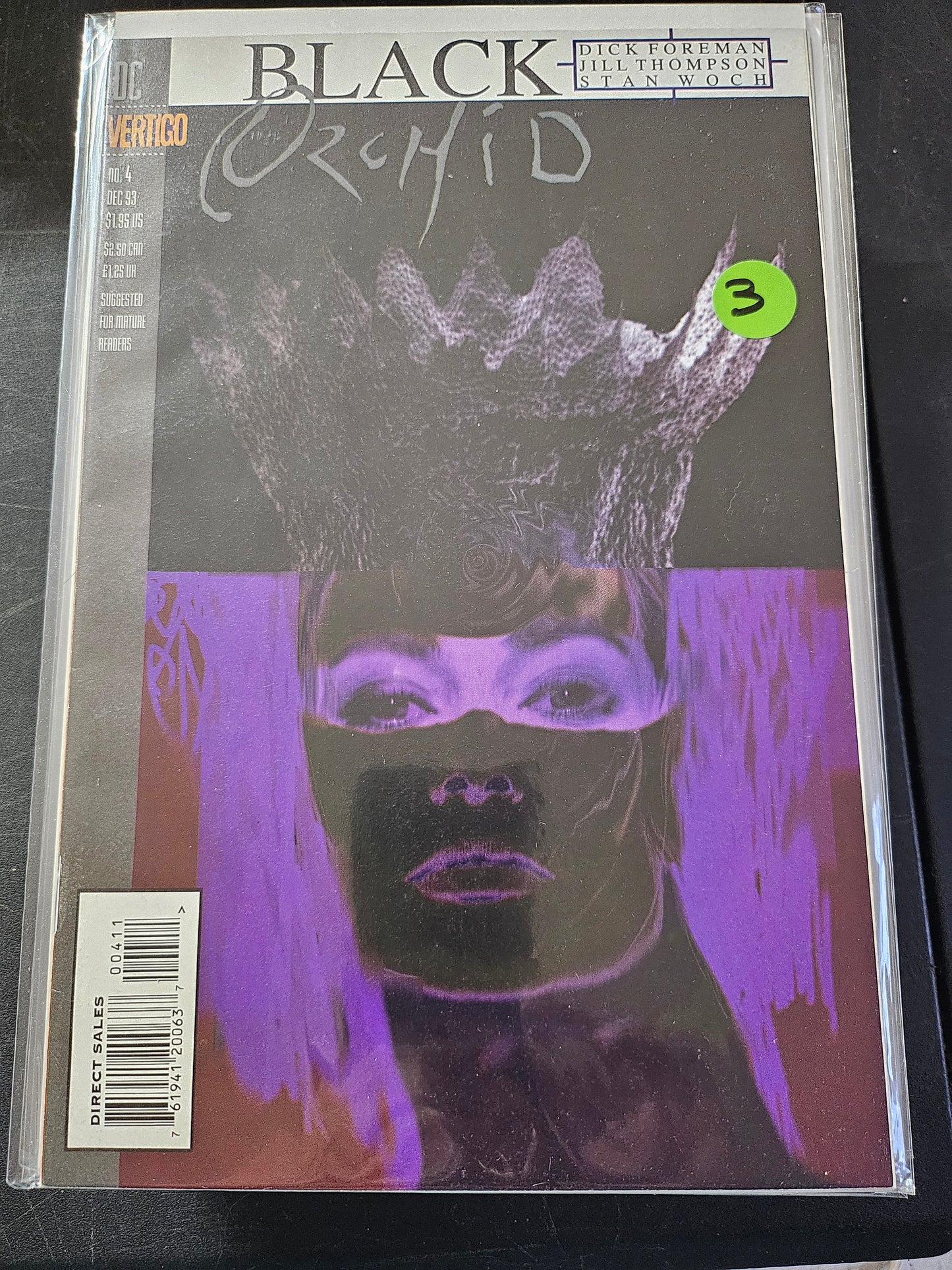 Black Orchid – DC Comics / Vertigo – (1993–1995) – Volume 2 – #4