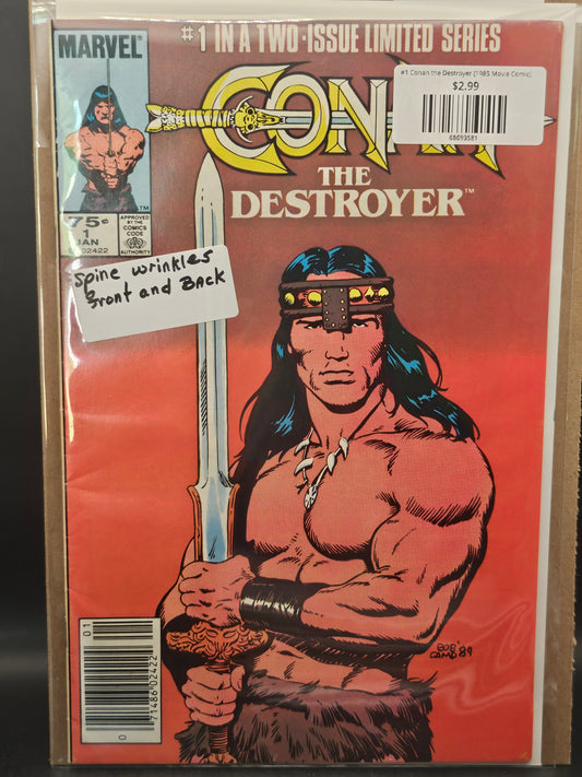 #1 Conan the Destroyer (1985 Movie Comic)