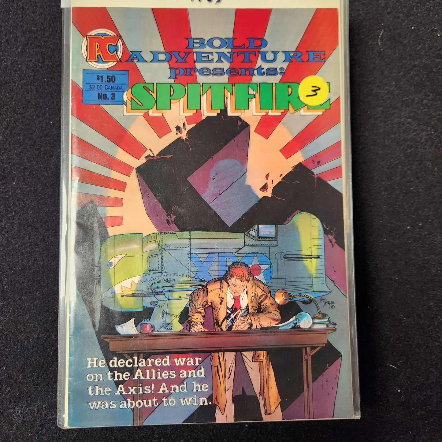 Bold Adventure – Pacific Comics – (1983–1984) – Volume 1 – Limited Series - #3