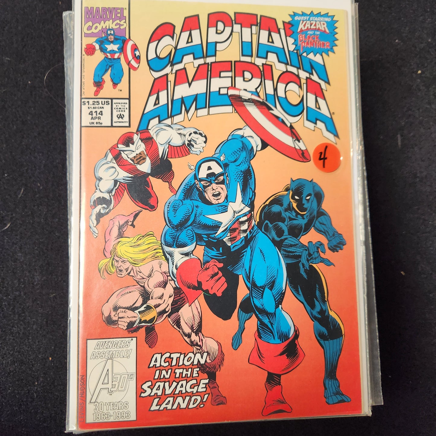 Captain America – Marvel – 1968–1996 – Volume 1 – Ongoing Series – #414