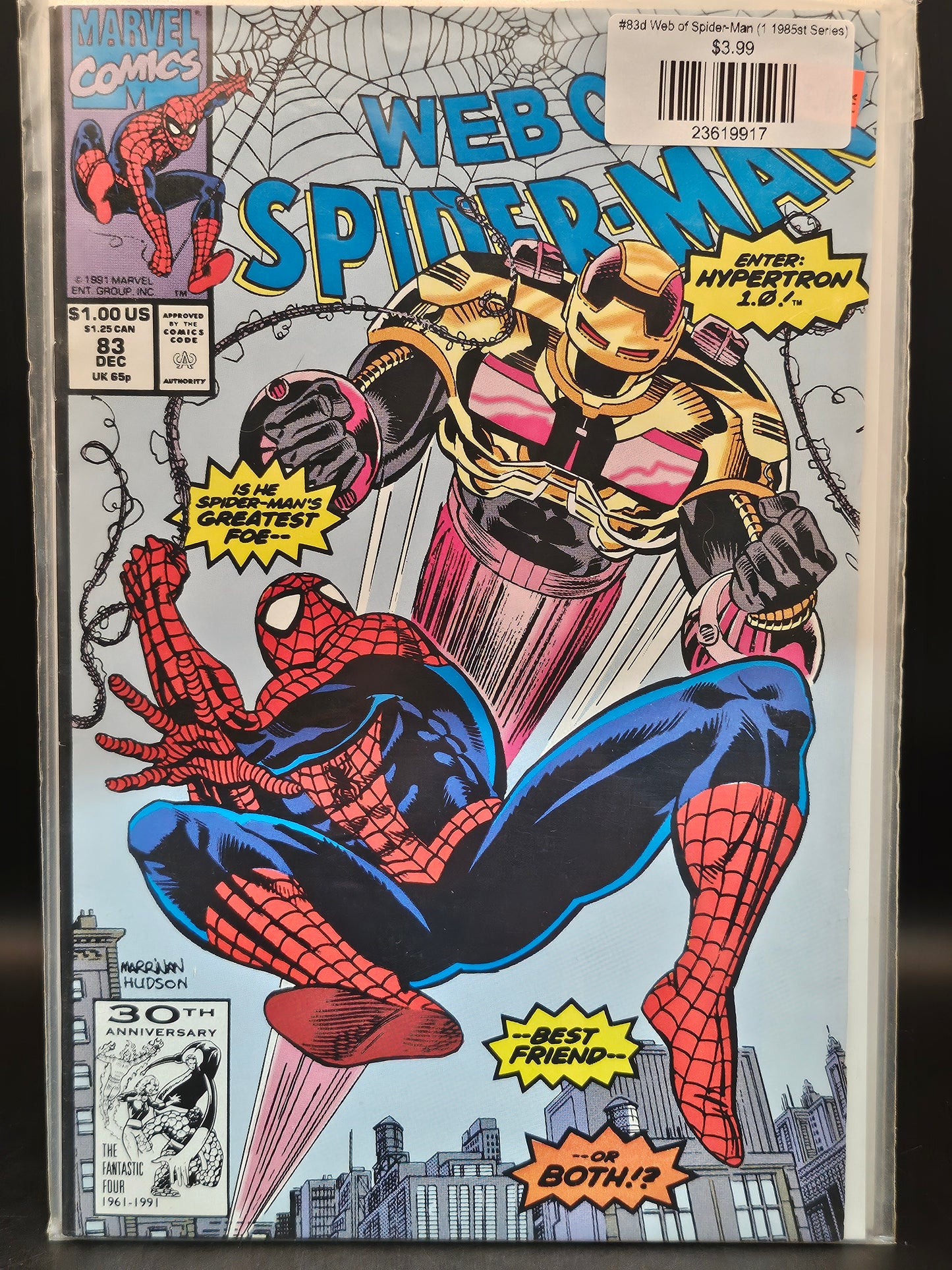#83d Web of Spider-Man (1985 1st Series)