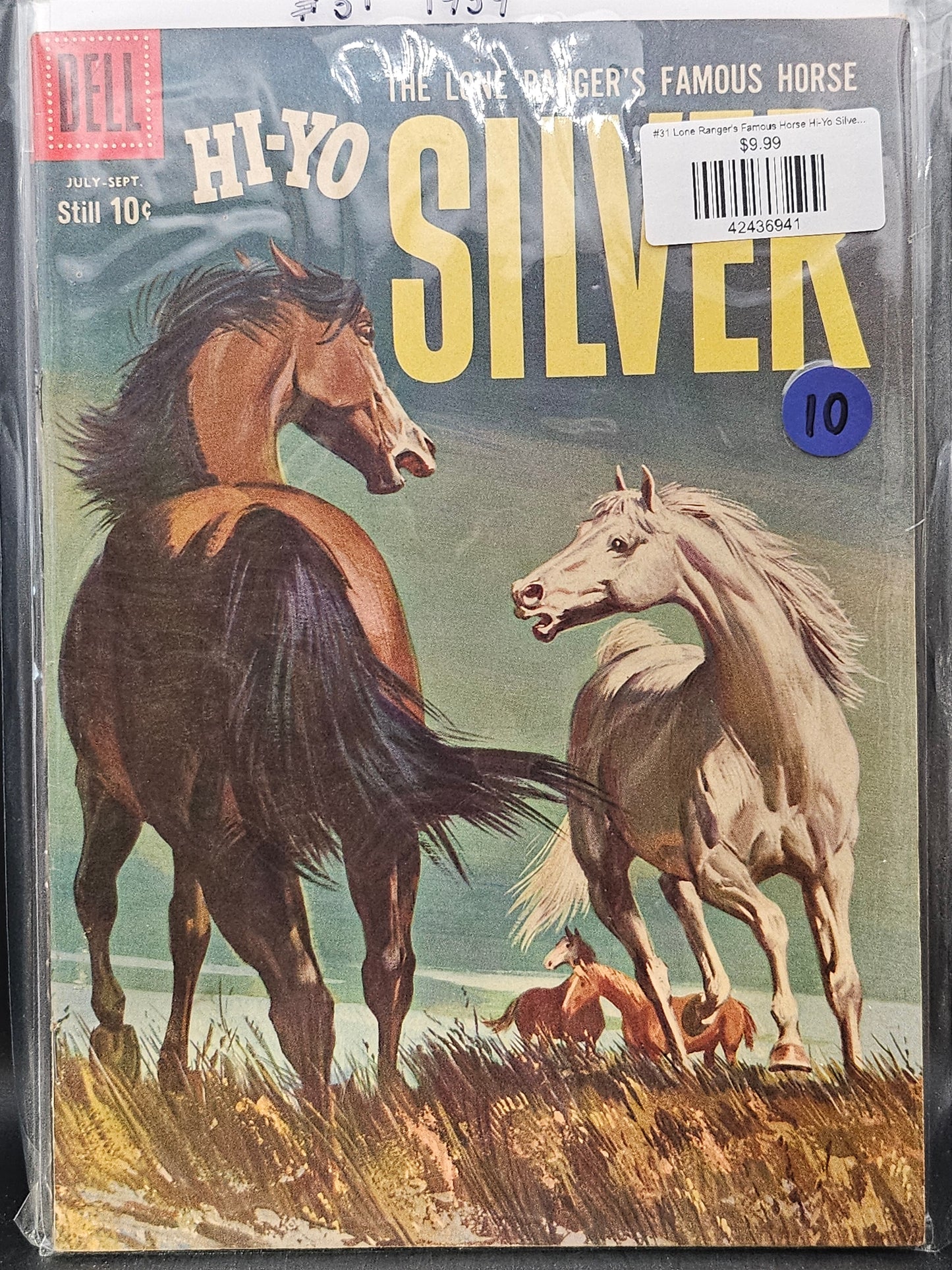 #31 Lone Ranger's Famous Horse Hi-Yo Silver (1952-1960 Dell)