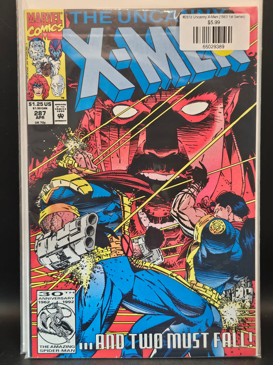 #287d Uncanny X-Men (1963 1st Series)