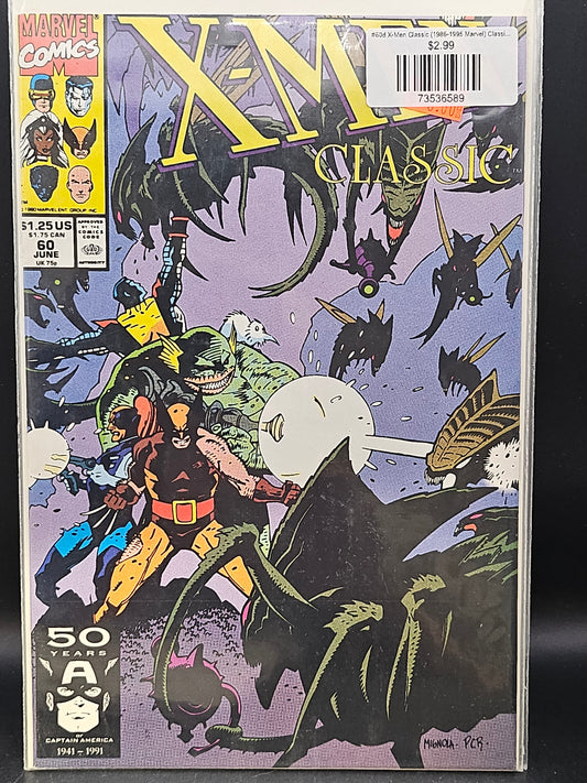 #60d X-Men Classic (1986-1995 Marvel) Classic X-Men