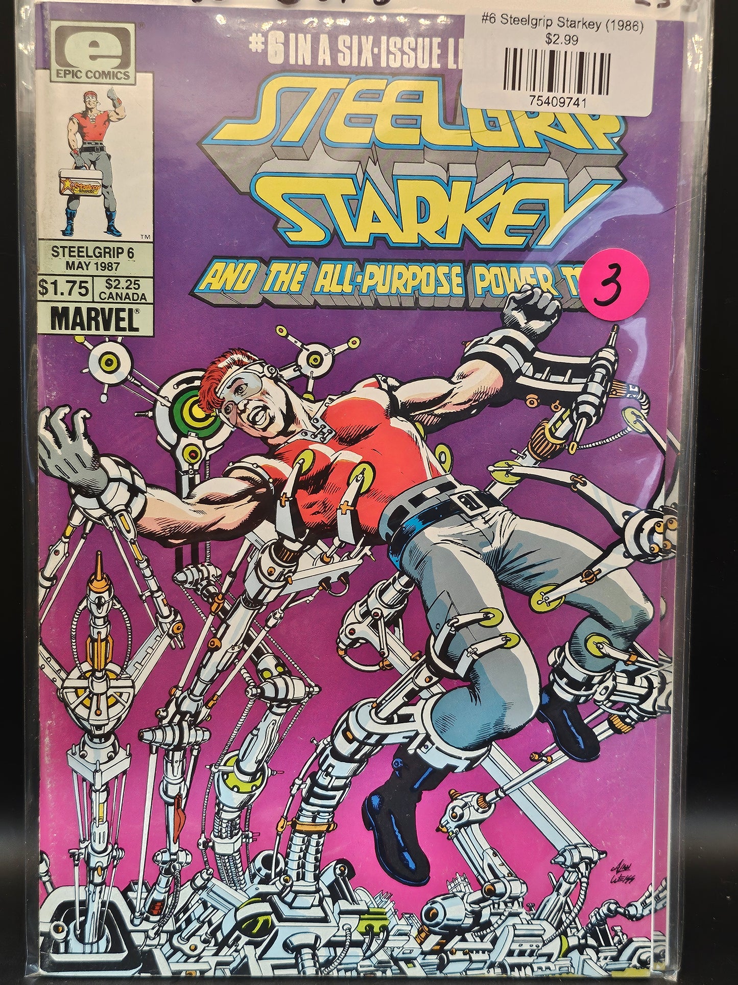 #6 Steelgrip Starkey (1986)