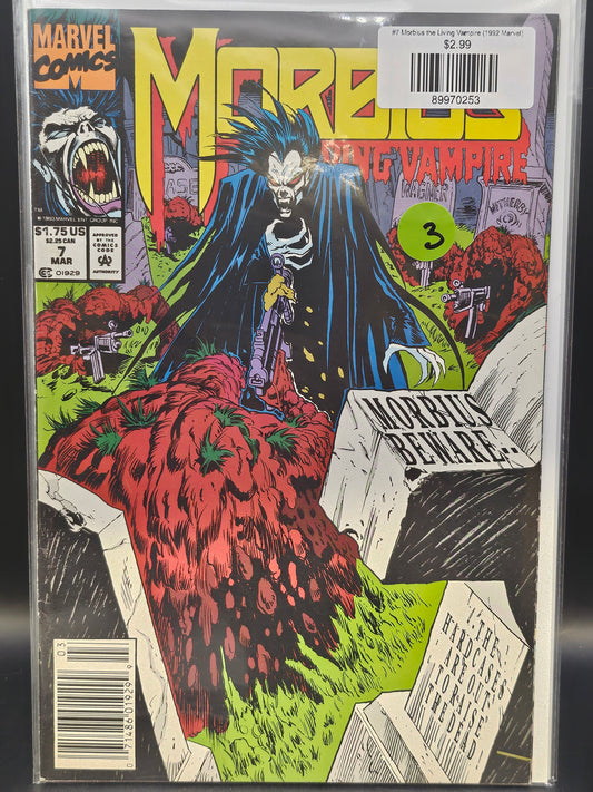#7 Morbius the Living Vampire (1992 Marvel)