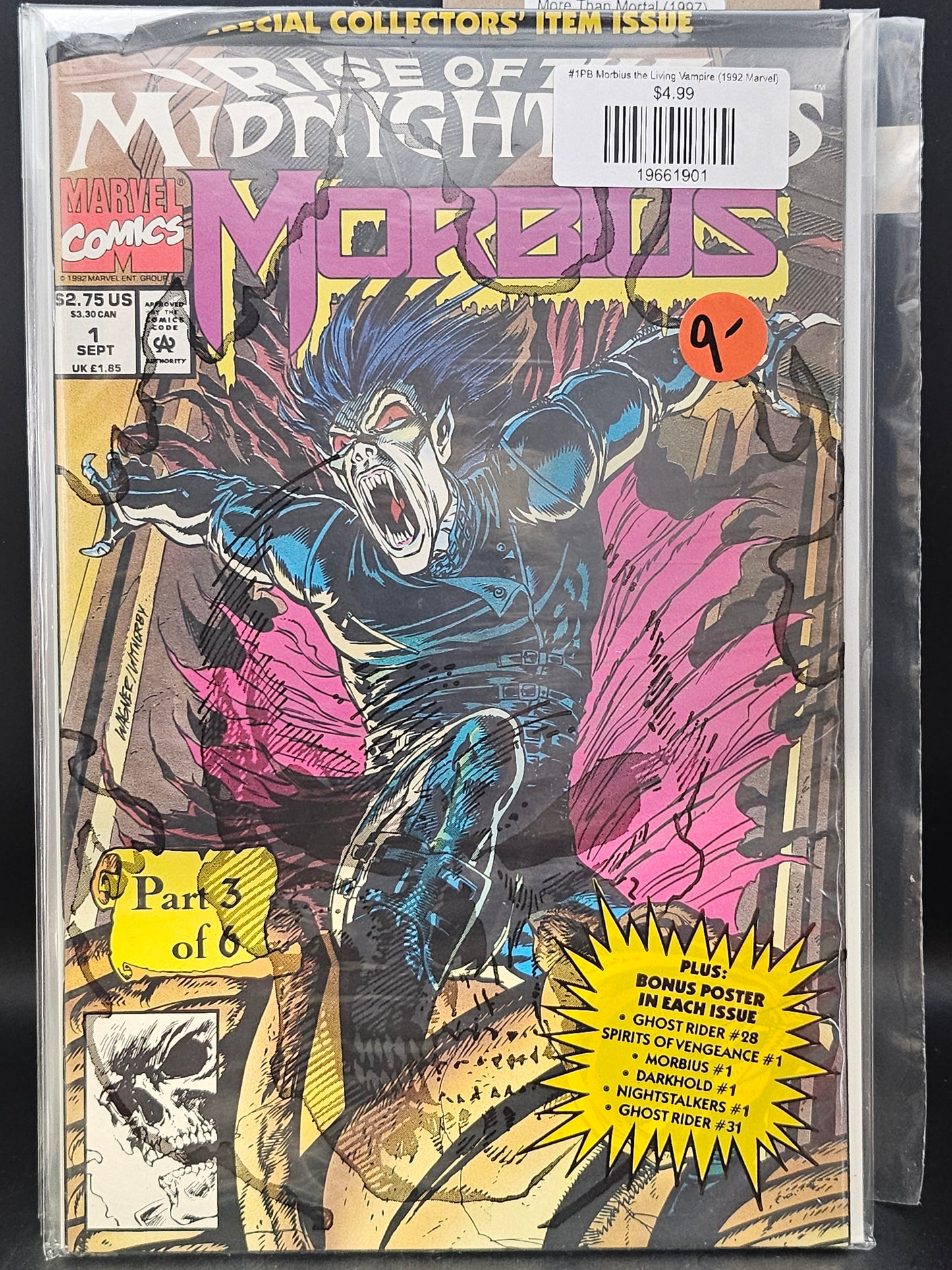 #1PB Morbius the Living Vampire (1992 Marvel)