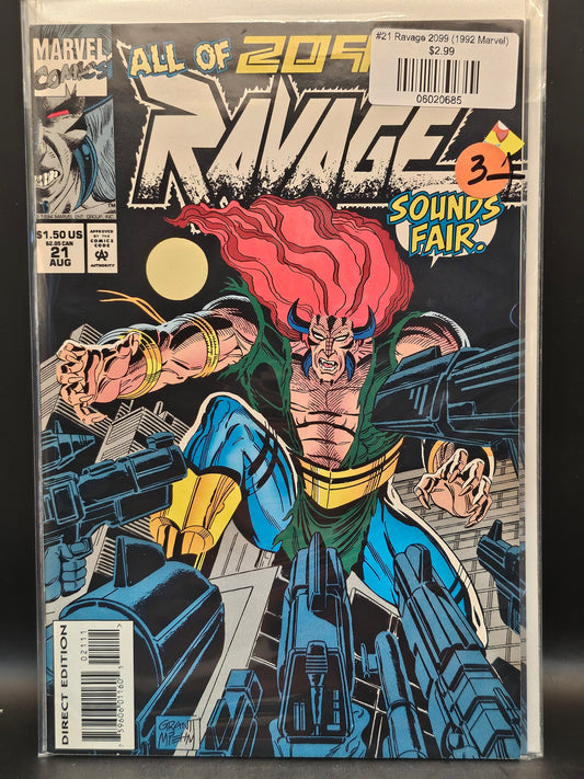#21 Ravage 2099 (1992 Marvel)