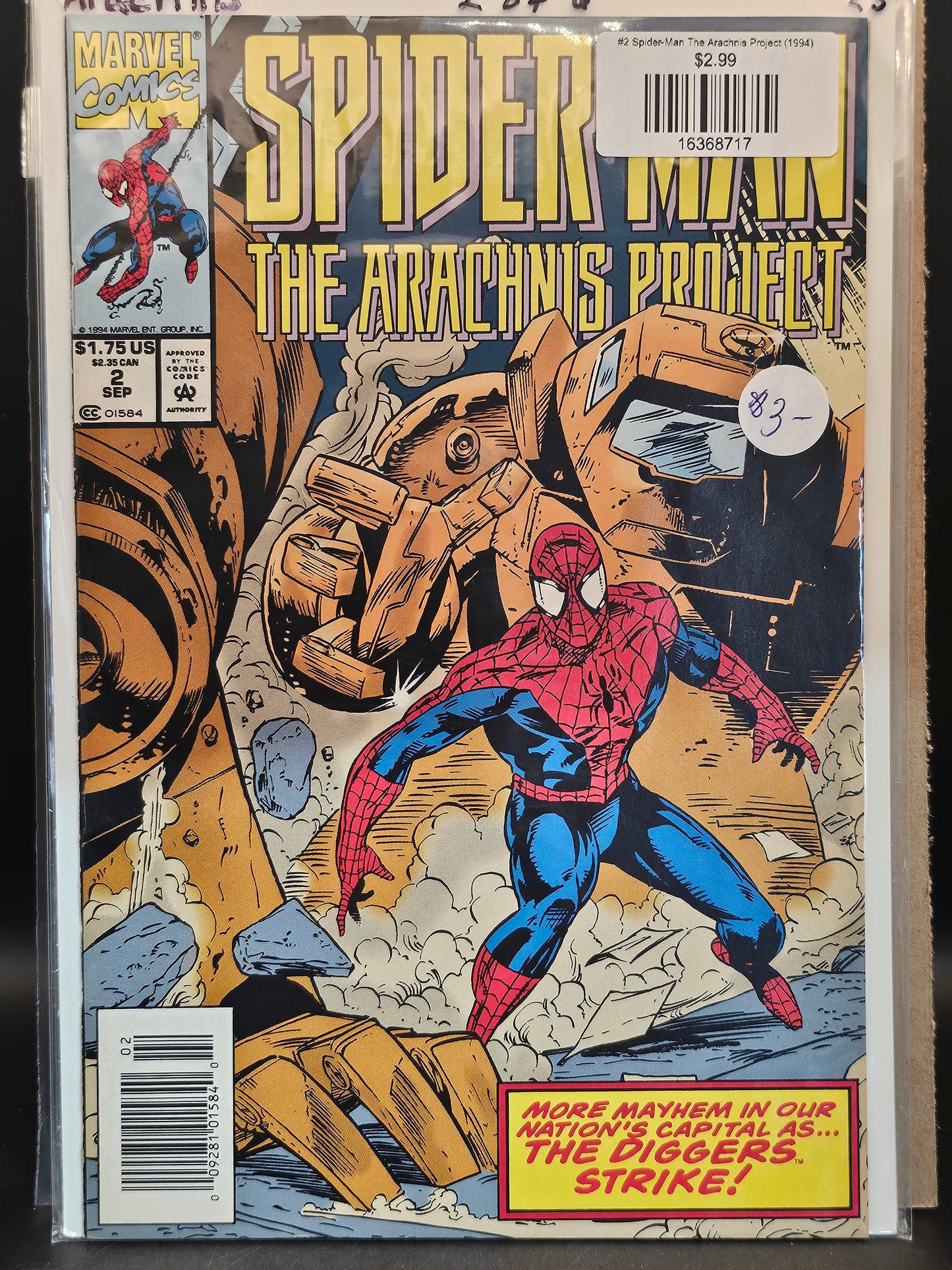 #2 Spider-Man The Arachnis Project (1994)