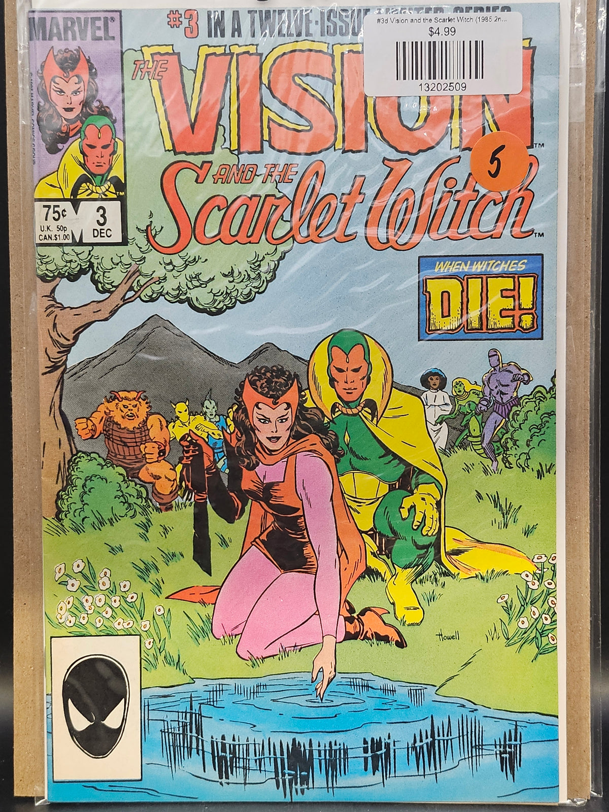 #3d Vision and the Scarlet Witch (1985 2nd Series)