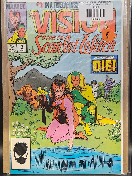 #3d Vision and the Scarlet Witch (1985 2nd Series)