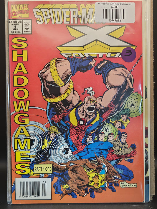 #1 Spider-Man and X-Factor Shadowgames (1994)