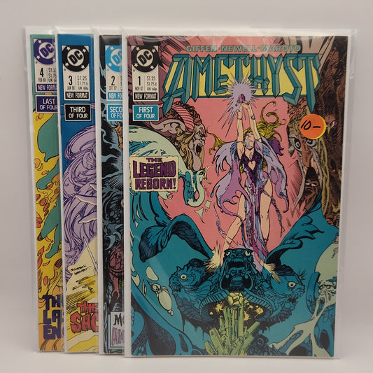 #1–4 Complete Set - Amethyst (1987 Mini-Series)