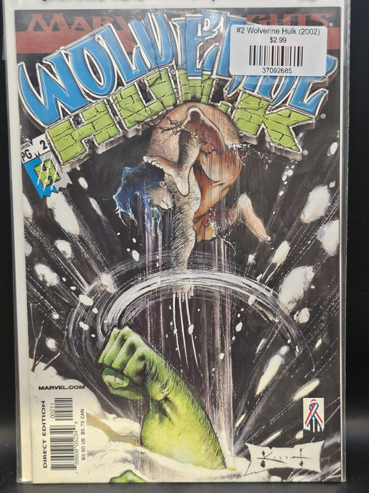 #2 Wolverine Hulk (2002)