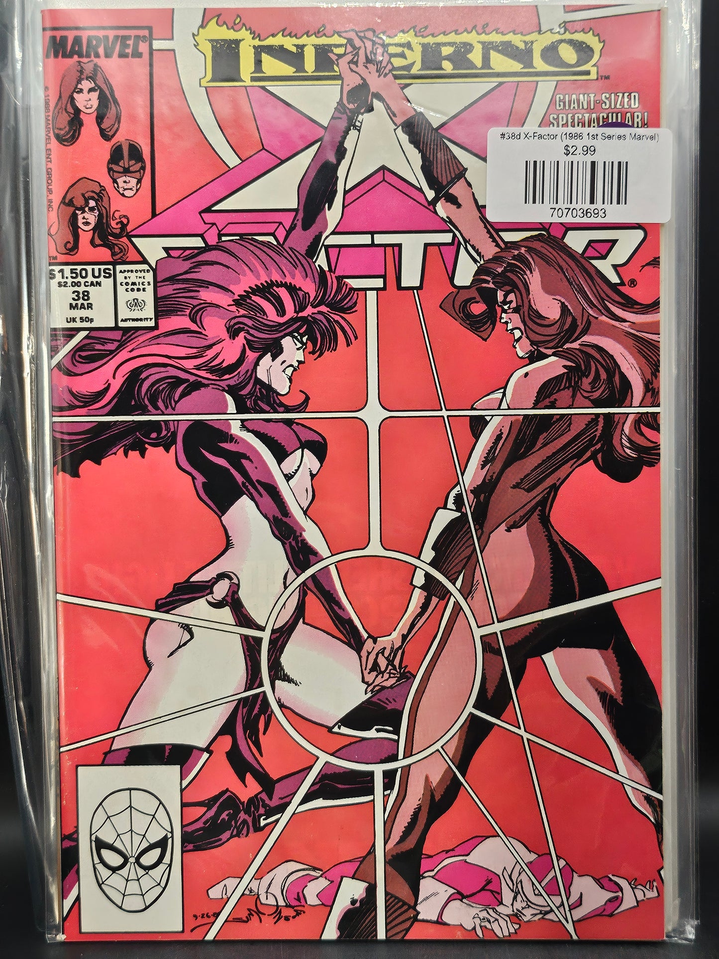 #38d X-Factor (1986 1st Series Marvel)