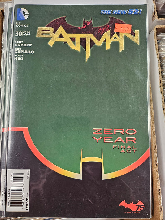 Batman – DC Comics – (2011–2016) – Volume 2 – #30 - Cover A