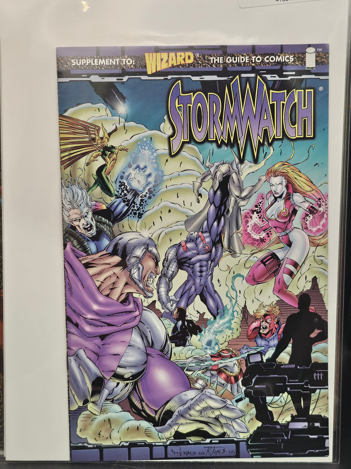 #23A Stormwatch (1993) Ashcan