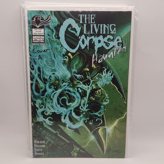 #0 Cover A - Living Corpse Haunted (2022 American Mythology)
